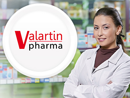 Розробка фірмового стилю медичної компанії Valartin Pharma